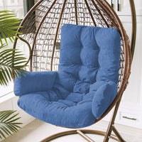 Solid Color Large Removable Washable Rattan Chair Cushion Home Decor Hanging Basket Lumbar Pillows & Seat Cushions