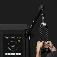 HKM-435859 Smart Home Gym Fitness Mirror - Integrated Body Training & Recovery System, Modern Design, 1300mm x 700mm x 165mm