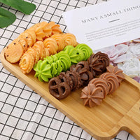 KI liangpeng simulated food, cookies, PVC cookie models, personalized decorative items, Daoying student small gift