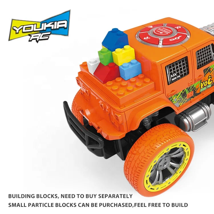 HKM-343955 Remote Control Stunt Electric Car Toy with Light and Music for Indoor and Outdoor Play