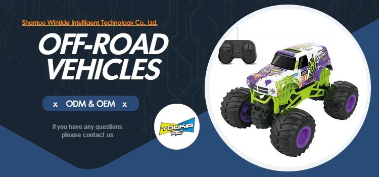 HKM-262611 1:16 Scale 2.4G Remote Control Off-Road Vehicle with 4WD for Kids