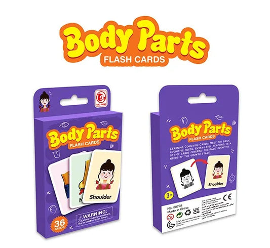 HKM-905619 Early Learning Math Educational Cards - 36 Piece Set for Kids