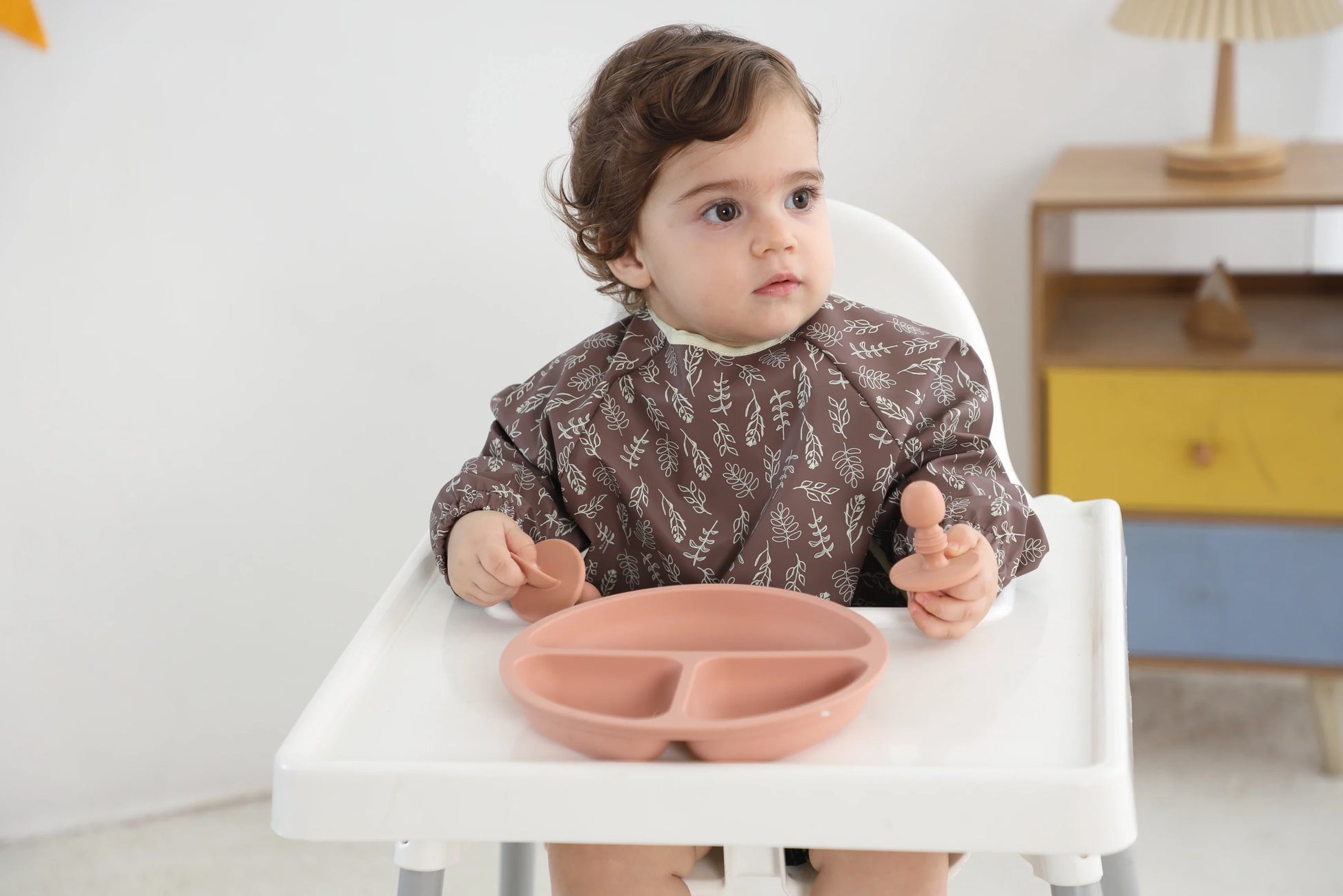 HKM-490707 Stock New Print and High Quality Baby Bib