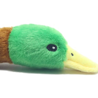 HKM-749523 Interactive Plush Duck Dog Toy with Squeaker for Chewing and Playtime