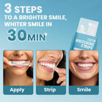 HKM-782099 Enamel-Safe Teeth Whitening Strips with 3% HP for Fast Bleaching Results