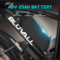 HKM-15827 Adult: 750W Motor, 20 MPH Top Speed, 48V System and 48V 25.0Ah Battery Electric Bicycle for Daily Commuting