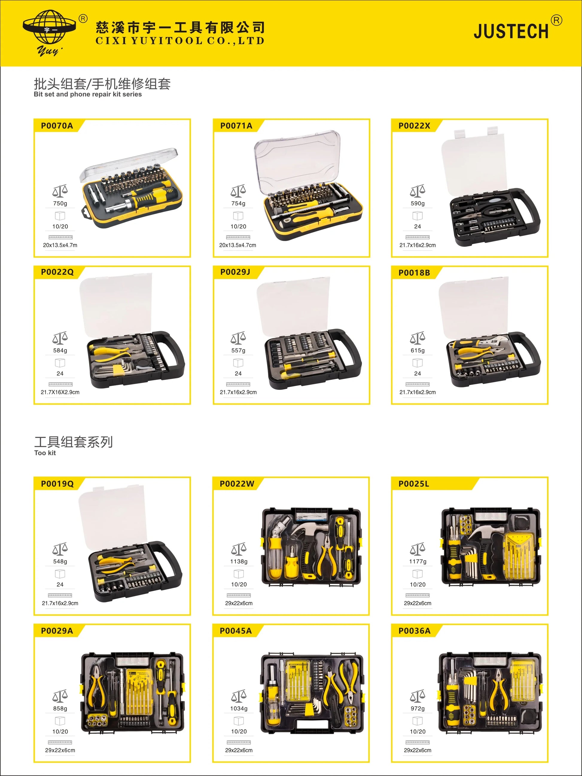 KTX-657491 29-Piece Home Tool Kit for DIY and Repairs, Portable and Versatile Tool Set