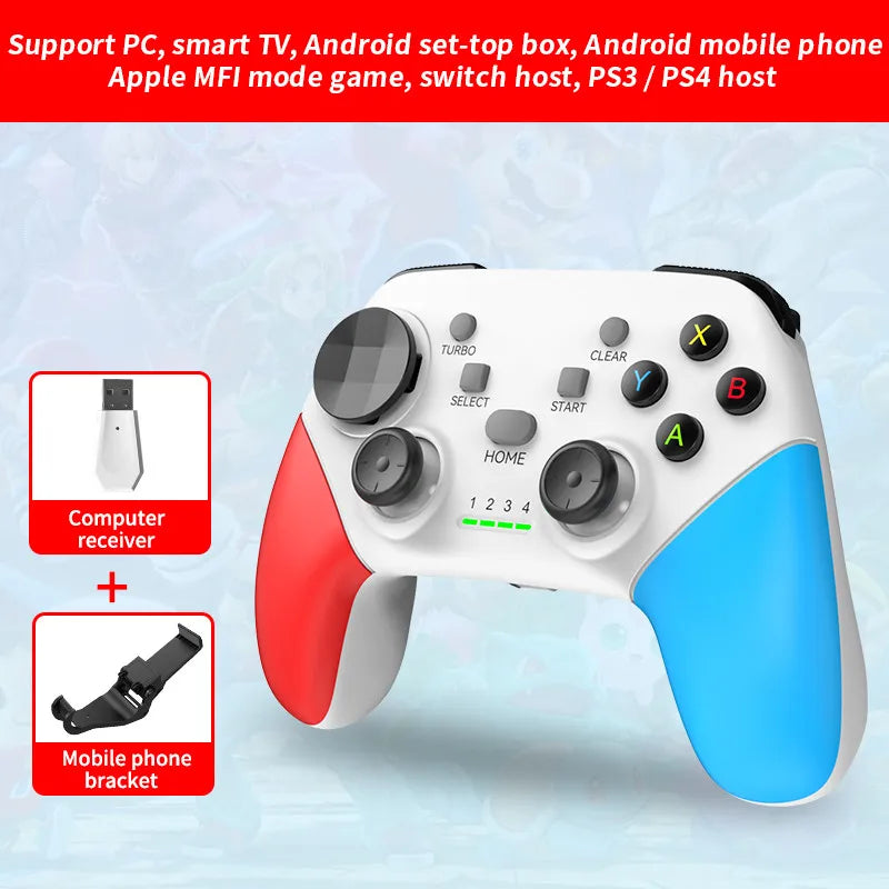 HKM-331347 Wireless Gaming Controller with Touch Pad and Built-in Battery for Mobile Devices
