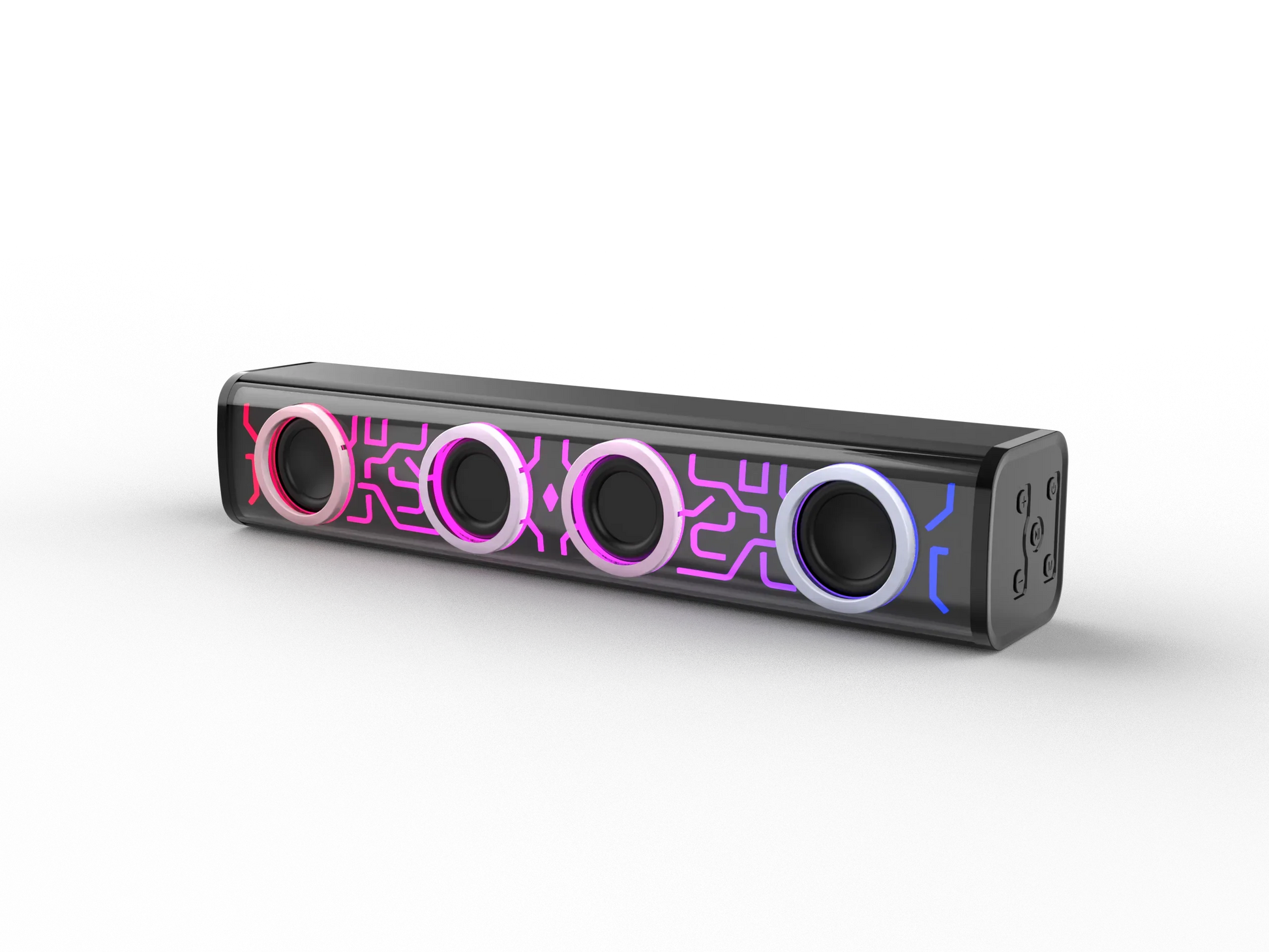 KTX-828051 8W Wired and Wireless Home Soundbar with Surround Sound for PC and Theatre Use