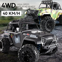 HKM-807315 High-Speed 4WD Off-Road RC Car - Pink Drift Truck, Remote Control, Waterproof, 40 Km/h, 1:18 Scale