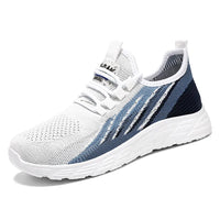 HKM-360787 B-9902 Men's Casual Sports Running Shoes with Fresh and Breathable Mesh and Soft and Comfortable Sole