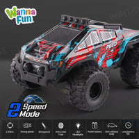 HKM-574483 High-Speed 4WD 27MHZ RC Drift Car with PVC Shell, Lights, and Camera, Ready-to-Go Racing Toy for Boys