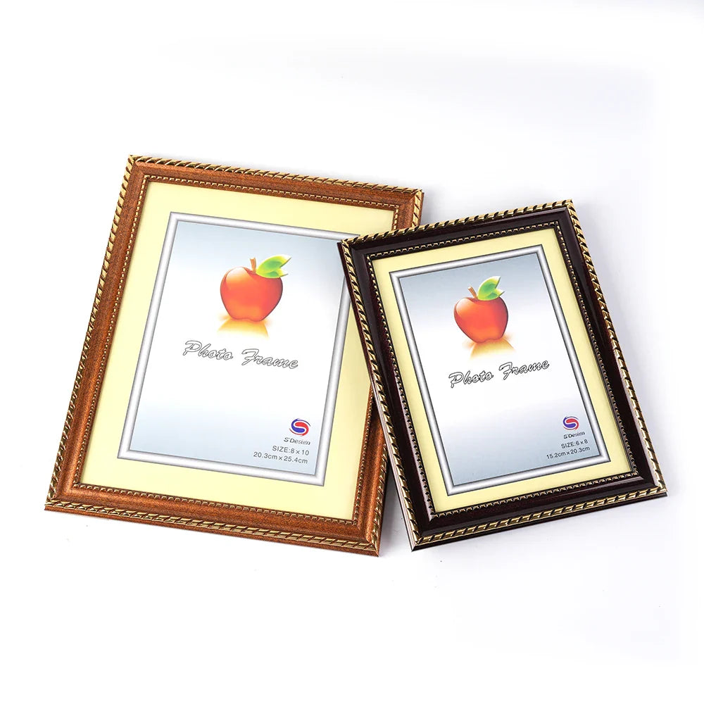 KTX-538771 Elegant Polystyrene Photo Frame for Family and Wedding Photos in Various Sizes (4x6, 5x7, 8x10, 4R, 5R, 6R, 8R, 10R, 11R, A4, 12x16, 12x18)