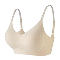 HKM-215059 Invisible Pushup Bra With Green Tea Girl Design for Women Wirefree Breathable Lifts and Supports Naturally