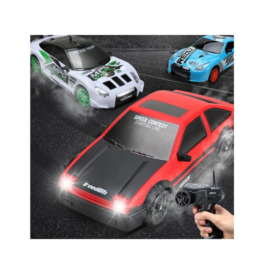 KTX-730195 1/24 Scale RC Electric Drift Racing Car, 4WD Remote Control Simulation Toy for Kids and Adults