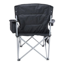 HKM-602003 Portable Folding Armchair for Outdoor Activities, Padded for Comfort During Camping, Fishing, and Beach Use