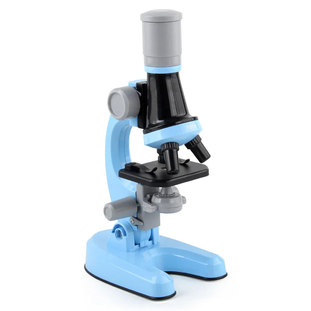 KTX-719827 Portable LED Microscope for Kids, 40X-1200X Magnification, Educational Science Tool for Beginners