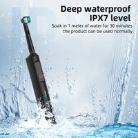 HKM-897363 Rechargeable Electric Toothbrush with Rotating Oscillating Technology for Effective Oral Care