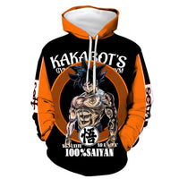 HKM-915539 OEM Custom logo Clothing Sweatshirt Long Sleeves Knitted Pullover Sweater Clothes Hooded 3D Digital Printed Anime Hoodie