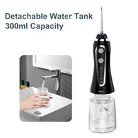 HKM-192275 Cordless Dental Water Flosser with 5 Cleaning Modes for Effective Oral Care