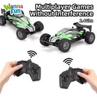 HKM-001619 1/28 Scale 4x4 Electric RC Monster Truck - Ready-to-Run Remote Control Off-Road Vehicle with USB Charging