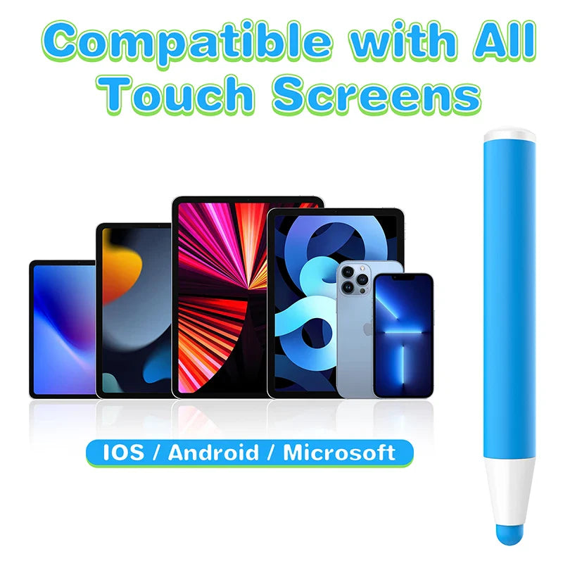 KTX-376339 Interactive Colourful Magnetic Stylus Pen for iPad, Tablet, and Phone