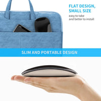 HKM-936979 Ultra-Thin Wireless Rechargeable Touch Mouse for Mac and Laptop - Silent Multi-Arc Design