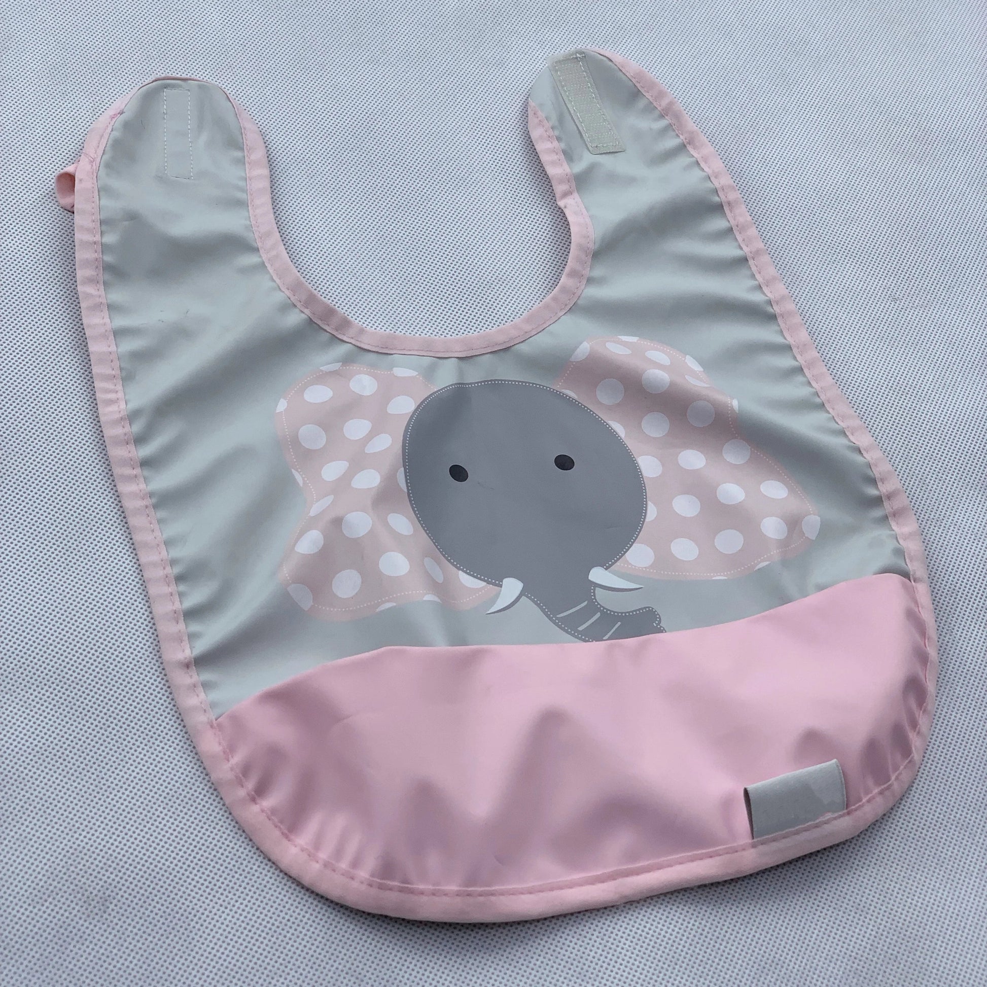HKM-047763 Eco-Friendly Waterproof Long Sleeve Baby Bibs