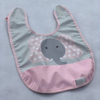 HKM-047763 Eco-Friendly Waterproof Long Sleeve Baby Bibs