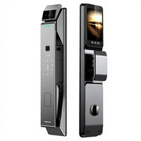 HKM-8791379 smart lock panels with video cat eye screen