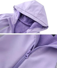 HKM-965267 Kids Breathable and Washable Softshell Jacket Girls Dresses Product Type