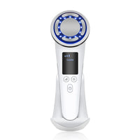 HKM-095123 Microcurrent Facial Massager Tool for Home Use – Cooling and Firming Galvanic Skin Care Device