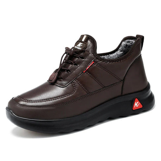 HKM-393555 BM-21802Walking Non-slip Waterproof Warm Winter Shoes for Women and Men Men's Casual Flat Boots