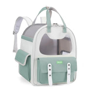 HKM-816211 Airline-Approved Dog and Cat Backpack Carrier with Breathable Oxford Fabric and Mesh Ventilation