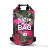 HKM-502547 Lightweight 5L Waterproof PVC Dry Bag with Shoulder Straps for Outdoor Activities