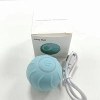 HKM-997011 Interactive Motion-Activated USB Rechargeable Rolling Ball Toy for Pets