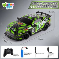 HKM-705555 1:18 Scale 27MHZ Remote Control Off-Road Car with TPR Wheels for Kids and Adults