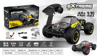 HKM-740627 1:10 Scale 4X4 Fast Off-Road RC Buggy Car, 48 Km/h Speed, Waterproof, 80m Remote Range, Electric Racing Vehicle for Ages 5 and Up