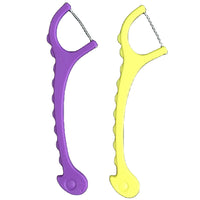 HKM-438611 Biodegradable PLA Corn Dental Floss Picks for Kids