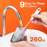 HKM-388883 Rechargeable IPX7 Water Flosser with 260ml Water Tank and 6 Nozzles