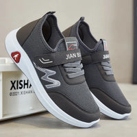 HKM-607123 B-K158 Mens Athletic Walking slip on Tennis Sneakers Wholesale Soft and for Man Sock Shoes