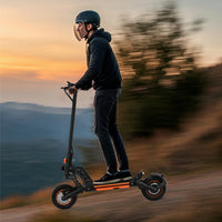 US Spot Factory Sale Powerful Electric Scooter Adults Long Range 10 Inch Front Rear Suspension Foldable Tubless Tires 25km/h