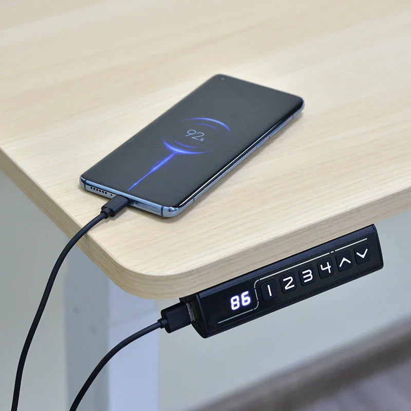 KTX-120531 Height Adjustable Ergonomic Sit-Stand Desk for Optimal Comfort and Productivity