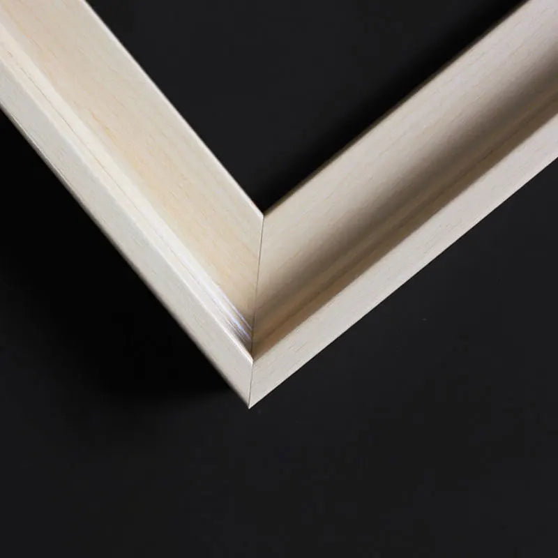 KTX-194131 Modern Black Floating Frame for Canvas and Art Prints, Sizes A4 A3 10" 12" 8" 7" 12''