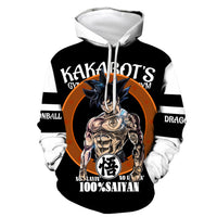 HKM-915539 OEM Custom logo Clothing Sweatshirt Long Sleeves Knitted Pullover Sweater Clothes Hooded 3D Digital Printed Anime Hoodie