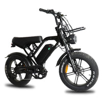 HKM-9599571 Electric Dirt Bike 1000W Motor 48V 15Ah Battery 37 Mile Range 20-Inch Fat Tires Foldable Disc Brakes Front Rear