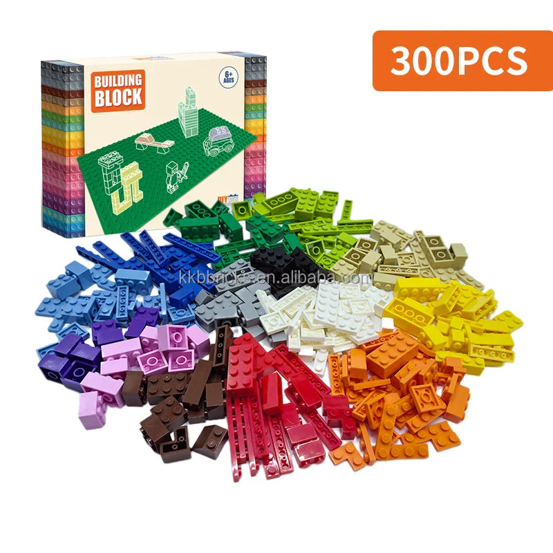 KTX-291539 300 Pieces Classic Building Blocks for Creative Construction and Hands-On Learning