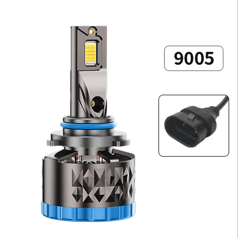 KTX-326355 High Power 160W 16000Lm H7 LED Headlight Bulb for H4, H1, H11, 9005, 9006, 9012 with 6000K White Light, 12V High Low Beam