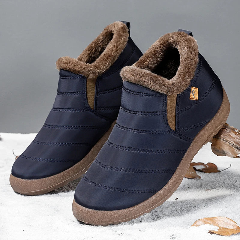 HKM-655699 BM-805-1New Fashion and Simple Winter Plus Cashmere Warmth Plus Cotton Snow Skid Boots