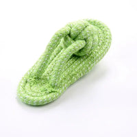 HKM-913363 Interactive Woven Cotton Rope Dog Chew Toy for Dental Care and Play